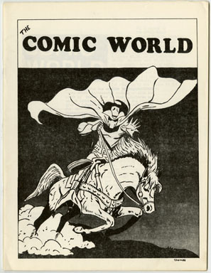 COMIC WORLD #12 FANZINE (1970) GOLDEN AGE GHOST RIDER