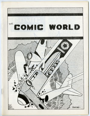 COMIC WORLD #09 FANZINE (1969) BLUE TRACER Military Comics