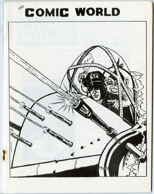 COMIC WORLD #08 FANZINE (1969) BLACKHAWKS WALLY WOOD