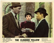 CLOUDED YELLOW (1951) - LOBBY CARD SET (8) JEAN SIMMONS