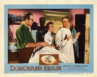 DONOVAN'S BRAIN (1953) - LOBBY CARDS (5) NANCY REAGAN