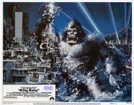 KING KONG (1976) - LOBBY CARD SET OF 8 / JESSICA LANGE