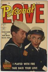 PERSONAL LOVE #16 - VIVIAN BLAINE Photo Cover 1952
