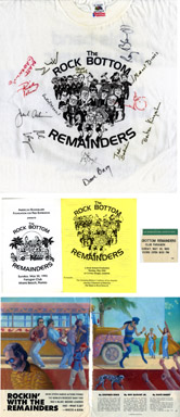 STEPHEN KING ROCK BOTTOM REMAINDERS SIGNED T-SHIRT / MORE