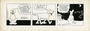 BILL YATES - PROF PHUMBLE DAILY ART 09-23-61 MOON TALK