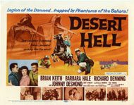 DESERT HELL (1958) - LOBBY CARD SET OF 8 BRIAN KEITH