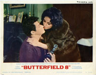 BUTTERFIELD 8 (R-1966) - LOBBY CARDS (4) ELIZABETH TAYLOR
