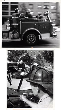 AP NEWS PHOTO: FIREFIGHTING MONK IN EAST HARLEM (1966)