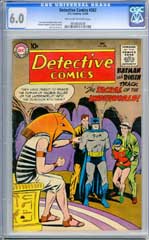 DETECTIVE COMICS #262 (1958) CGC FN 6.0 OWW Pgs BATMAN