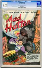 MAD HATTER #1 (1946) CGC NM- 9.2 OWW Pgs