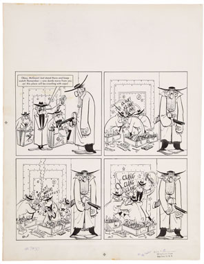 DON MARTIN - MAD #59 CMPLT 2-PG GAG STORY ORIG ART 1960