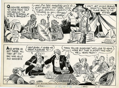AL FAGALY - OUGHTA BE A LAW DAILY ORIG ART - SPEECHES