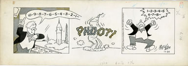 BILL YATES - PROF PHUMBLE DAILY ART 10-30-61 PHOOT SHIP