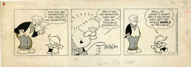 BILL YATES - PROF PHUMBLE DAILY ART 10-16-61 SPLIT ATOM