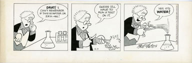 BILL YATES - PROF PHUMBLE DAILY ART 12-09-61 DIVINING