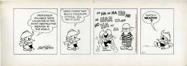 BILL YATES - PROF PHUMBLE DAILY ART 12-07-61 LAUGHTER