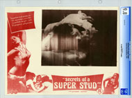 SECRETS OF A SUPER STUD (1976) CGC GRADED LOBBY CARD SET OF 8