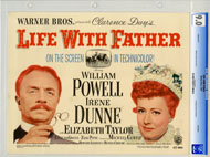 LIFE WITH FATHER (1947) CGC GRADED LOBBY CARD SET OF 8