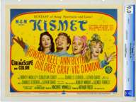 KISMET (1955) - CGC GRADED LOBBY CARD SET OF 8 ANN BLYTH