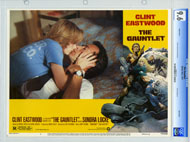 GAUNTLET (1977) CGC GRADED LOBBY CARD SET OF 8 CLINT EASTWOOD