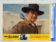ALAMO (R-1967) - CGC LOBBY CARD SET OF 8 / JOHN WAYNE