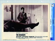 GRADUATE (1968) - CGC LOBBY CARD SET OF 8  DUSTIN HOFFMAN