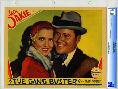 GANG BUSTER (1931) - CGC  LOBBY CARD VF/NM 9.0 PORTRAIT