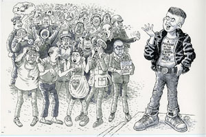 AL JAFFEE -MAD #316 PROVERBS PRODUCTION ART JESSE HELMS