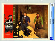 A FISTFUL OF DOLLARS (1967) - CGC LOBBY CARD SET OF 8