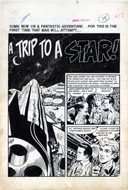 WALLY WOOD - WEIRD SCIENCE #16 COMPLETE 7-Pg STORY ORIGINAL ART