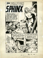 LUIS CAZENEUVE - POCKET #1 CMPLT 12-PG STORY ORIGNAL ART SPHINX