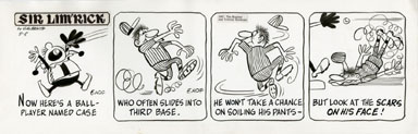ED NOFZIGER -SIR LIM'RICK DAILY ART 05-05-67 BASEBALL