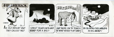 ED NOFZIGER -SIR LIM'RICK DAILY ART 05-02-67 DESERT RAT
