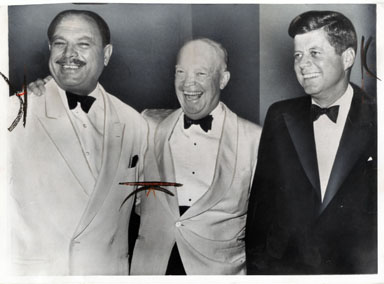 UPI NEWS PHOTO: EISENHOWER / JOHN F. KENNEDY (1961) IKE