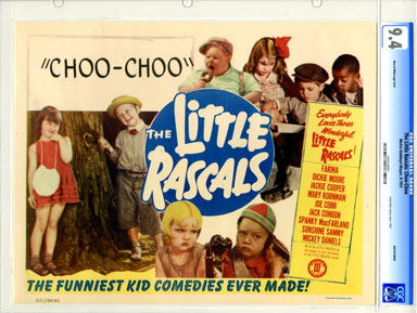 LITTLE RASCALS: CHOO-CHOO (R-1951) - GCG LOBBY CARD (1)