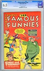 FAMOUS FUNNIES #149 (1946) CGC FN+ 6.5 - FILE COPY