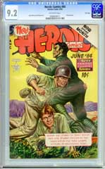 HEROIC COMICS #84 (1953) CGC NM- 9.2 OW Pgs - FILE COPY