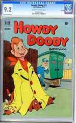 HOWDY DOODY #12 (1951) CGC NM- 9.2 COW Pgs - FILE COPY