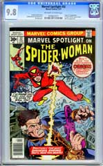MARVEL SPOTLIGHT #32 (1977) CGC NM.MT 9.8 OWW HIGHEST!