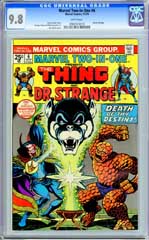 MARVEL TWO-IN-ONE #6 (1974) NM/MT 9.8 WHT - HIGHEST!!