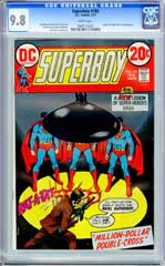 SUPERBOY #193 (1973) CGC NM/MT 9.8 WHT Pgs  - HIGHEST!