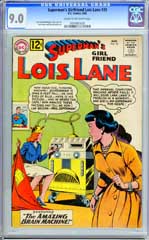 SUPERMAN'S GIRLFRIEND LOIS LANE #35 CGC VF/NM 9.0 COWpg