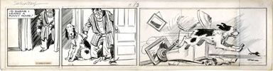 CLIFFORD McBRIDE - NAPOLEON DAILY ORIG ART 11-2 MOUSE