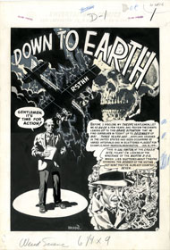 WALLY WOOD -WEIRD SCIENCE #16 CMPLT 8-PG STORY ORIG ART