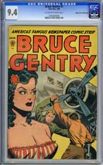 BRUCE GENTRY #1 (1948) CGC NM 9.4 OWW Pages - MILE HIGH