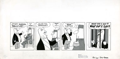 BOB CLARKE - MAD #111 LITTLE KING PARODY ORIGINAL ART