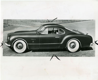NEWS PHOTO: CHRYSLER TWO-DOOR DE ELEGANCE (1953)