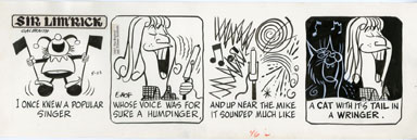 ED NOFZIGER -SIR LIM'RICK DAILY ART 05-23-67 SINGER