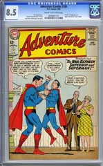 ADVENTURE COMICS #304 (1963) CGC VF+ 8.5 COWpg SUPERMAN