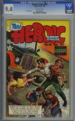 HEROIC COMICS #55 (1949) CGC NM 9.4 OFF-WHITE Pages